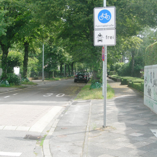 Augusta Straße jetzt